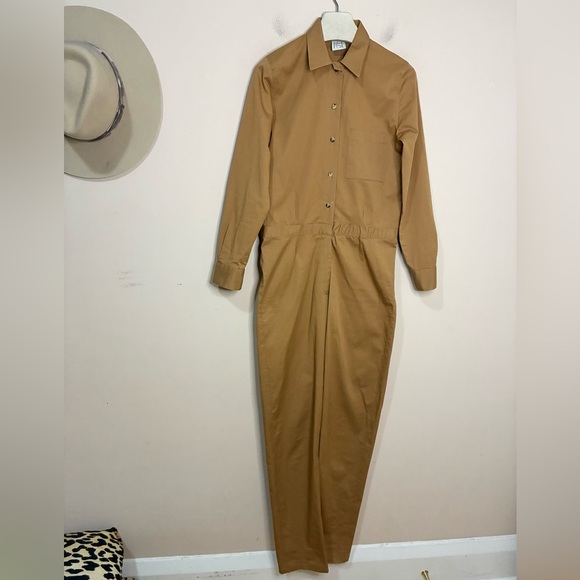 Baserange Pants - Baserange Tan Jumpsuit